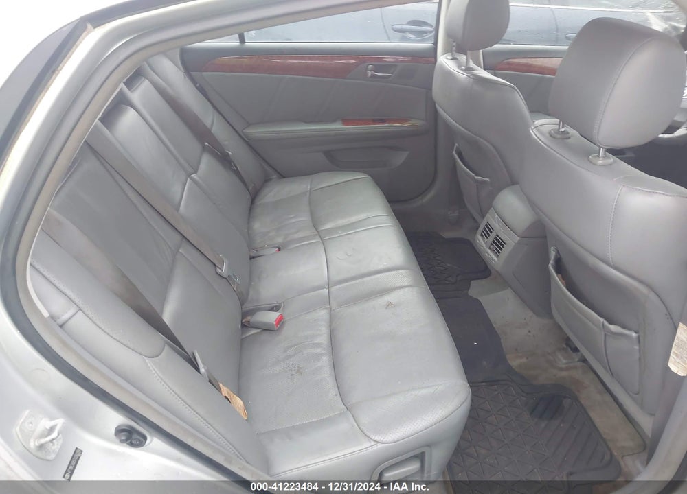 2007 TOYOTA AVALON LIMITED VIN: 4T1BK36B57U250264