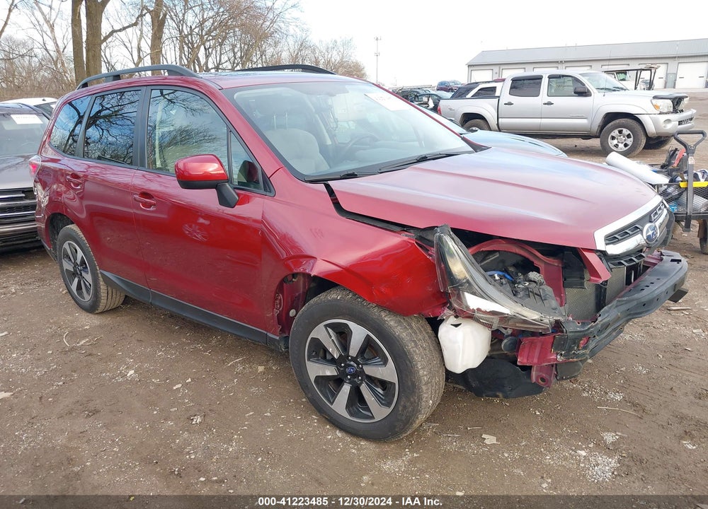 2018 SUBARU FORESTER 2.5I PREMIUM VIN: JF2SJAEC6JH407260