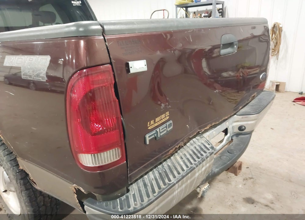 2001 FORD F-150 LARIAT/XL/XLT VIN: 1FTRX18L11NA41684