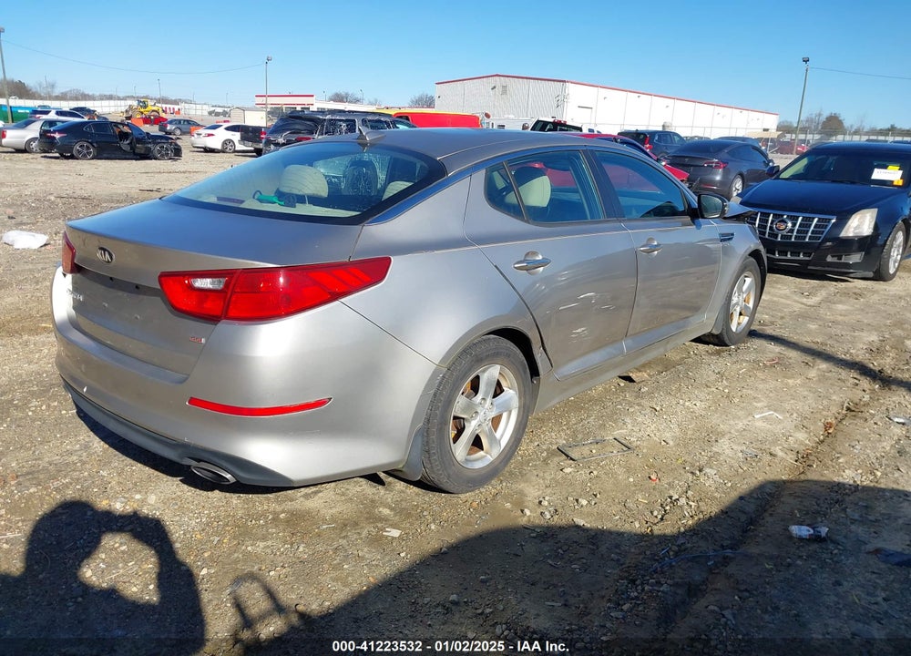 2015 KIA OPTIMA VIN: KNAGM4A7XF5576919