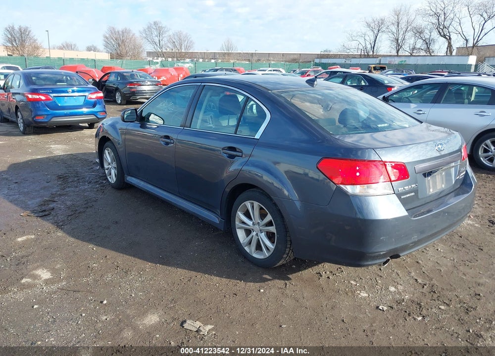 2014 SUBARU LEGACY 2.5I PREMIUM VIN: 4S3BMBC60E3037192