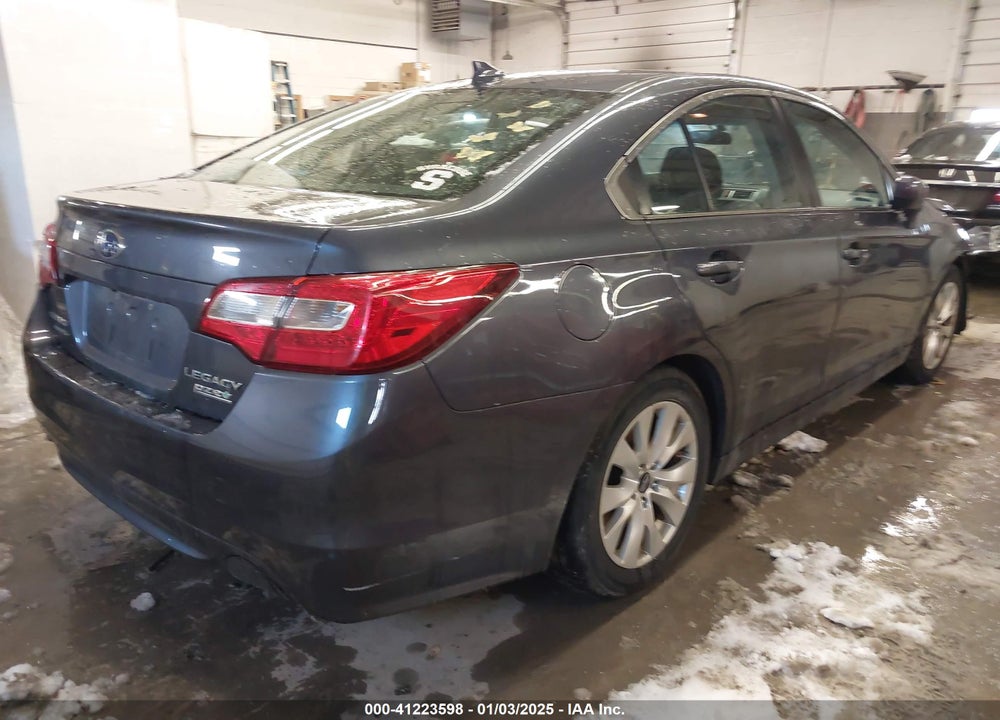 2016 SUBARU LEGACY 2.5I PREMIUM VIN: 4S3BNAC6XG3037663