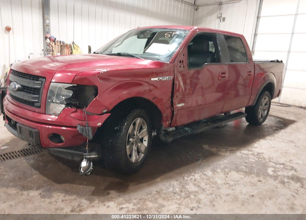 2013 FORD F-150 VIN: 1FTFW1ET9DKF71644