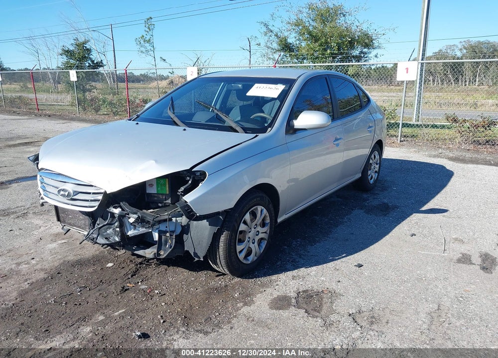 2010 HYUNDAI ELANTRA VIN: KMHDU4ADXAU841585