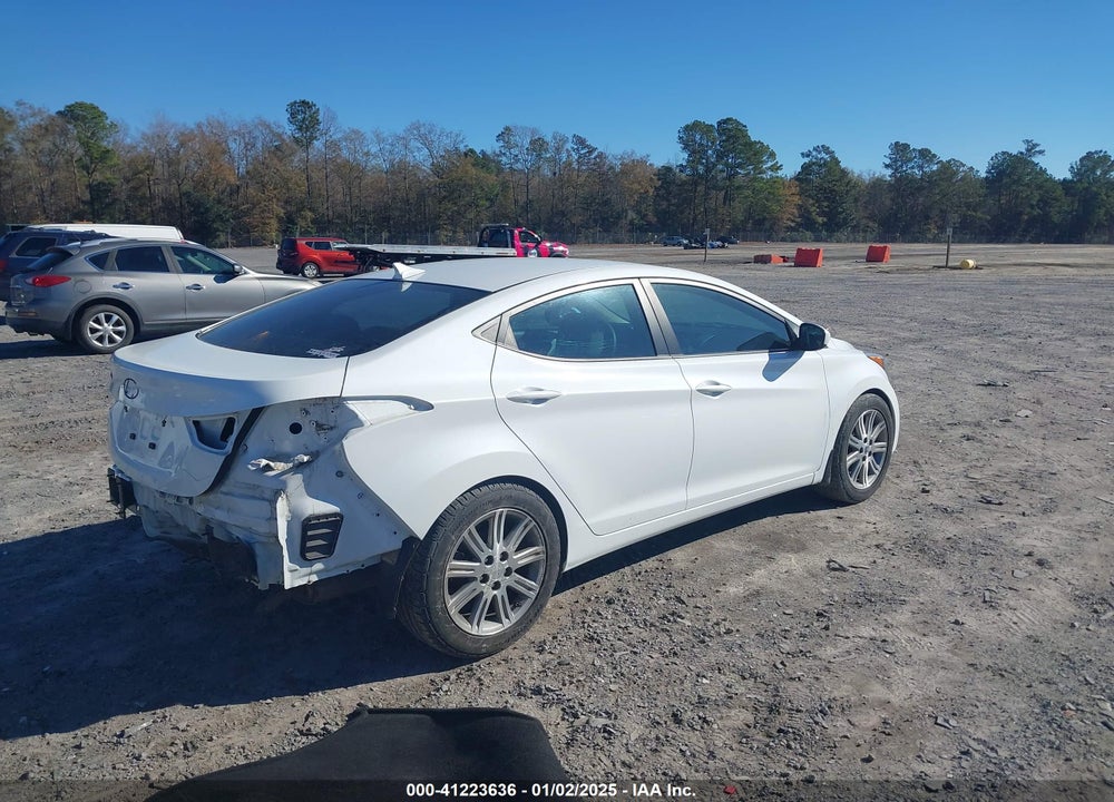 2015 HYUNDAI ELANTRA SE VIN: 5NPDH4AE1FH607127