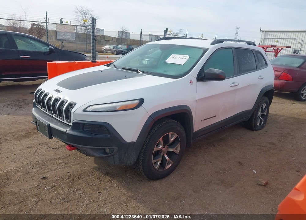 2014 JEEP CHEROKEE TRAILHAWK VIN: 1C4PJMBS4EW150151