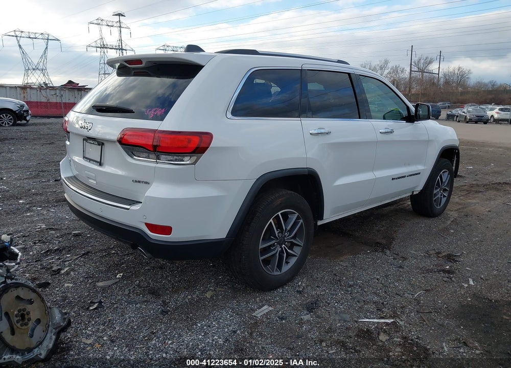 2022 JEEP GRAND CHEROKEE WK LIMITED 4X4 VIN: 1C4RJFBG2NC123273