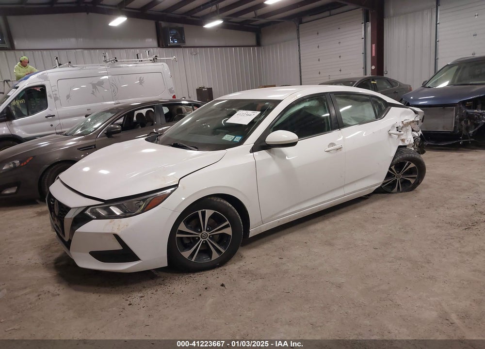 2021 NISSAN SENTRA VIN: 3N1AB8CV5MY253026