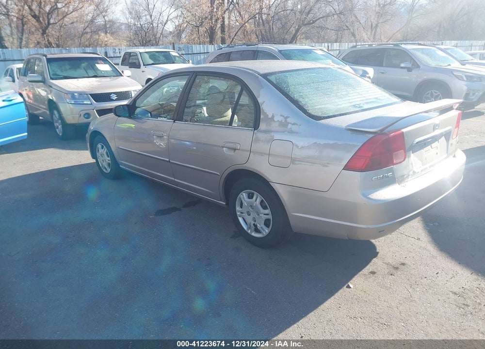 2002 HONDA CIVIC LX VIN: 1HGES15592L022463
