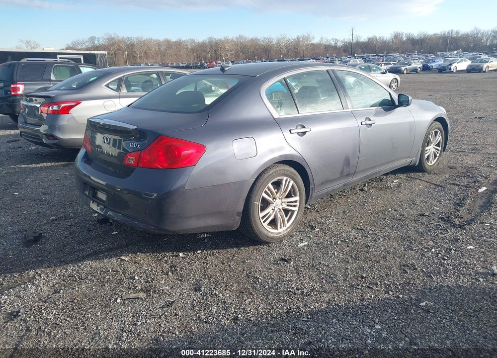 2011 INFINITI G37X VIN: JN1CV6AR4BM353726
