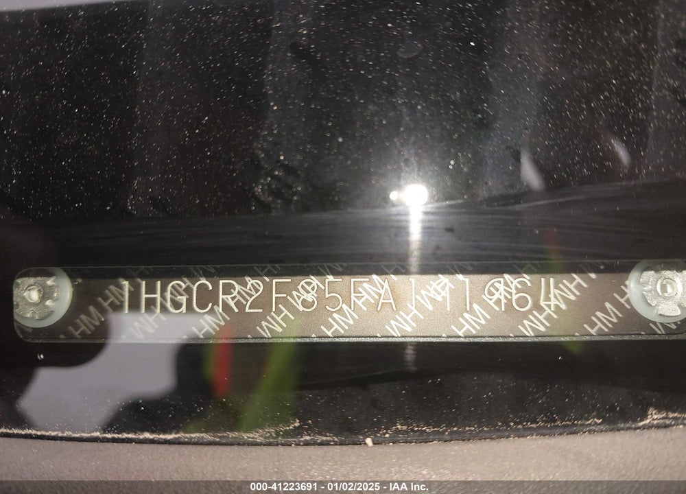 2015 HONDA ACCORD VIN: 1HGCR2F85FA191964