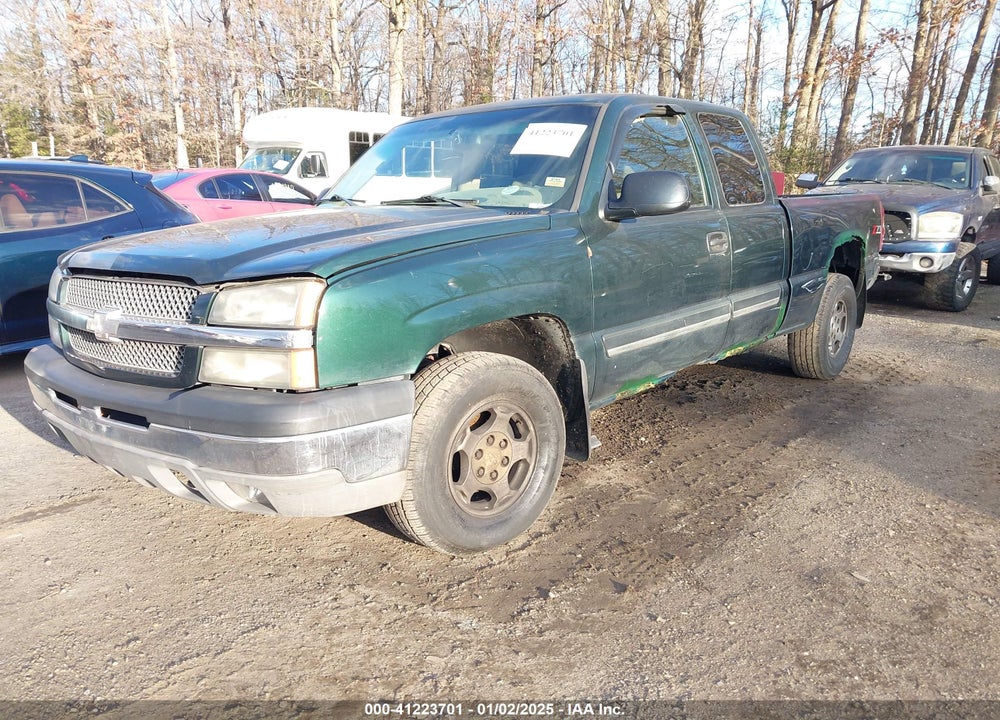 2003 CHEVROLET SILVERADO 1500 LS VIN: 2GCEK19T031274312