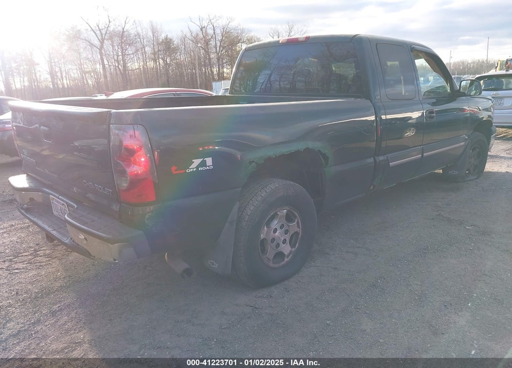 2003 CHEVROLET SILVERADO 1500 LS VIN: 2GCEK19T031274312