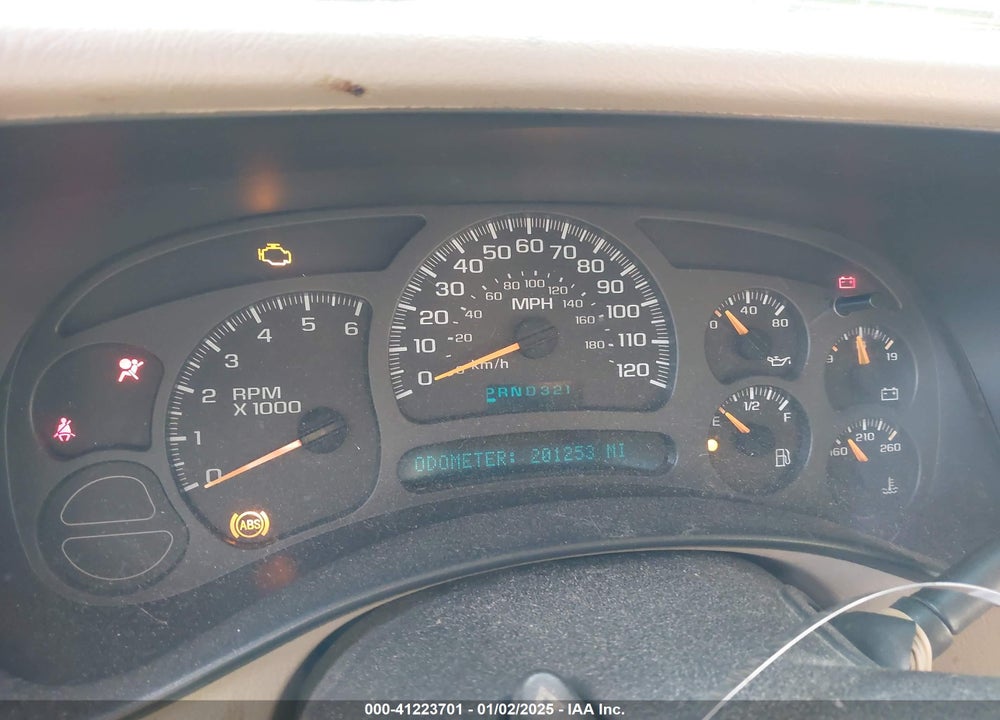 2003 CHEVROLET SILVERADO 1500 LS VIN: 2GCEK19T031274312