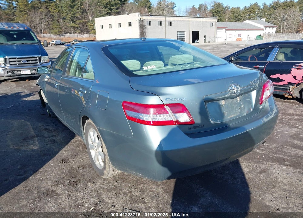 2011 TOYOTA CAMRY LE VIN: 4T1BF3EK9BU721413