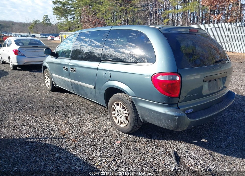 2006 DODGE GRAND CARAVAN SE VIN: 1D4GP24R66B672949