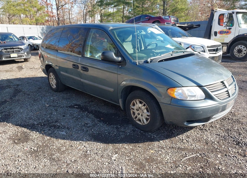 2006 DODGE GRAND CARAVAN SE VIN: 1D4GP24R66B672949