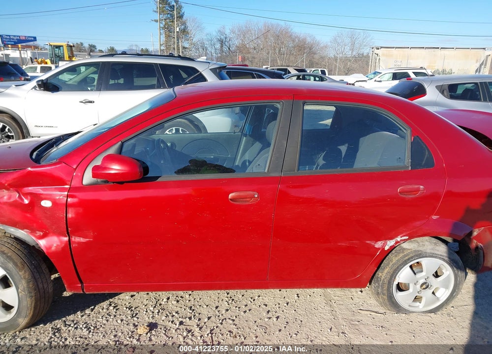 2006 CHEVROLET AVEO LS VIN: KL1TD56656B614590