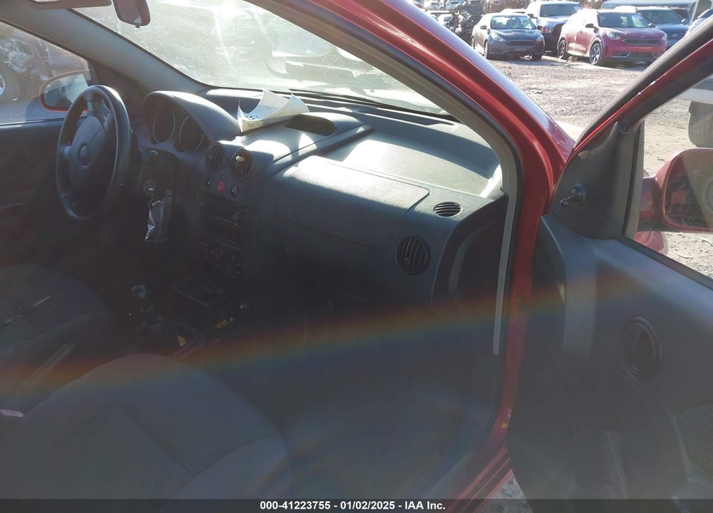 2006 CHEVROLET AVEO LS VIN: KL1TD56656B614590