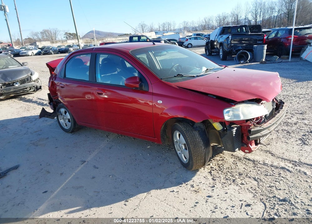2006 CHEVROLET AVEO LS VIN: KL1TD56656B614590