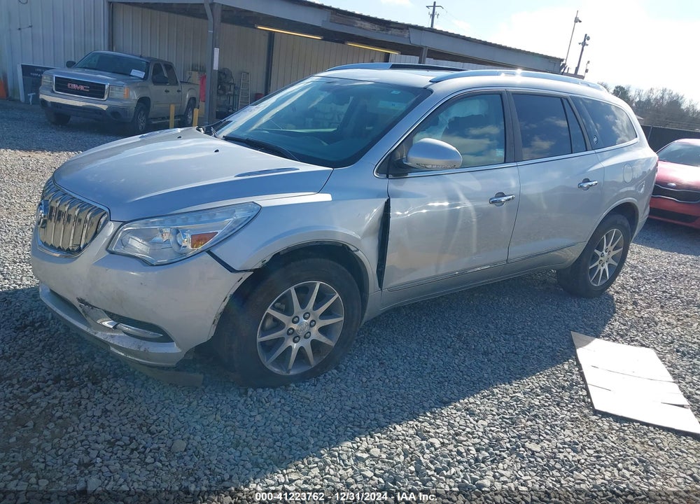 2017 BUICK ENCLAVE LEATHER VIN: 5GAKRBKD5HJ174289
