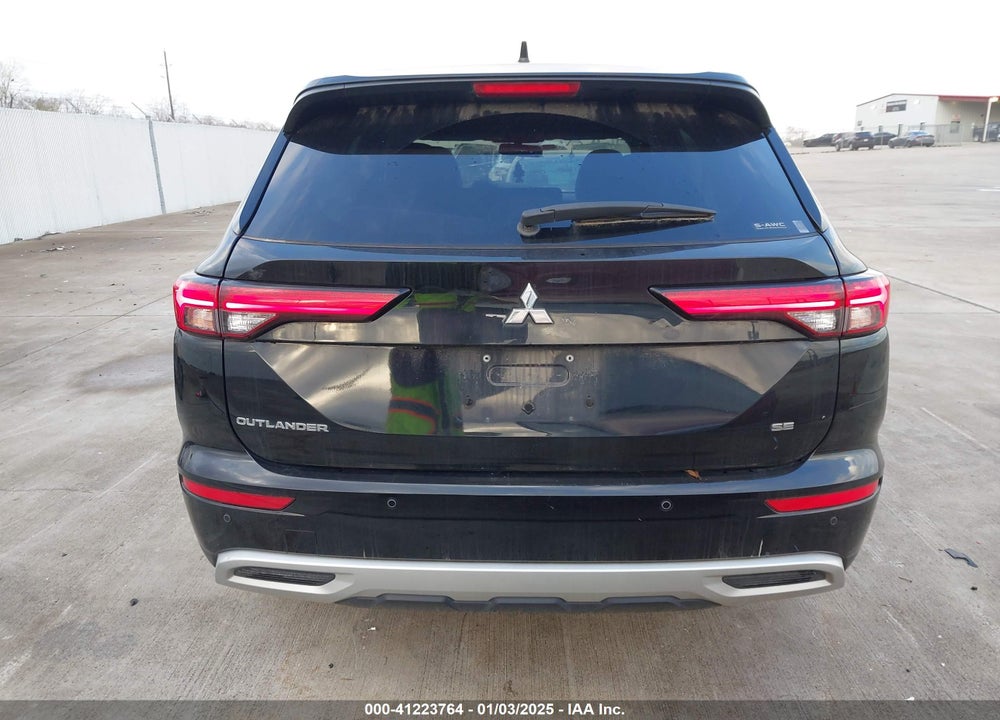 2022 MITSUBISHI OUTLANDER BLACK EDITION /SE 2.5 /SE LAUNCH EDITION VIN: JA4J4UA8XNZ047280