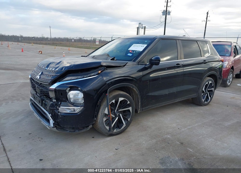 2022 MITSUBISHI OUTLANDER BLACK EDITION /SE 2.5 /SE LAUNCH EDITION VIN: JA4J4UA8XNZ047280