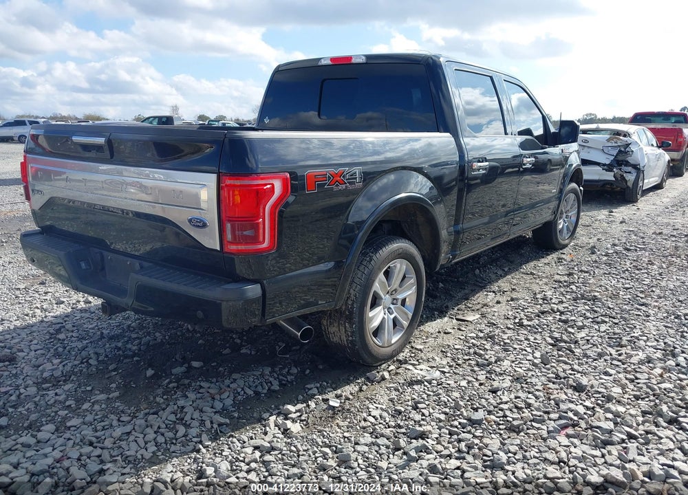 2015 FORD F-150 VIN: 1FTEW1EG5FFB82493