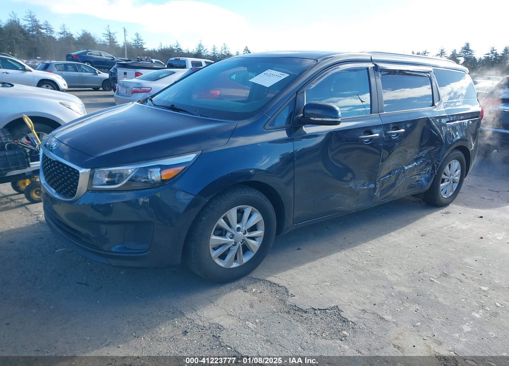 2016 KIA SEDONA LX VIN: KNDMB5C14G6082416