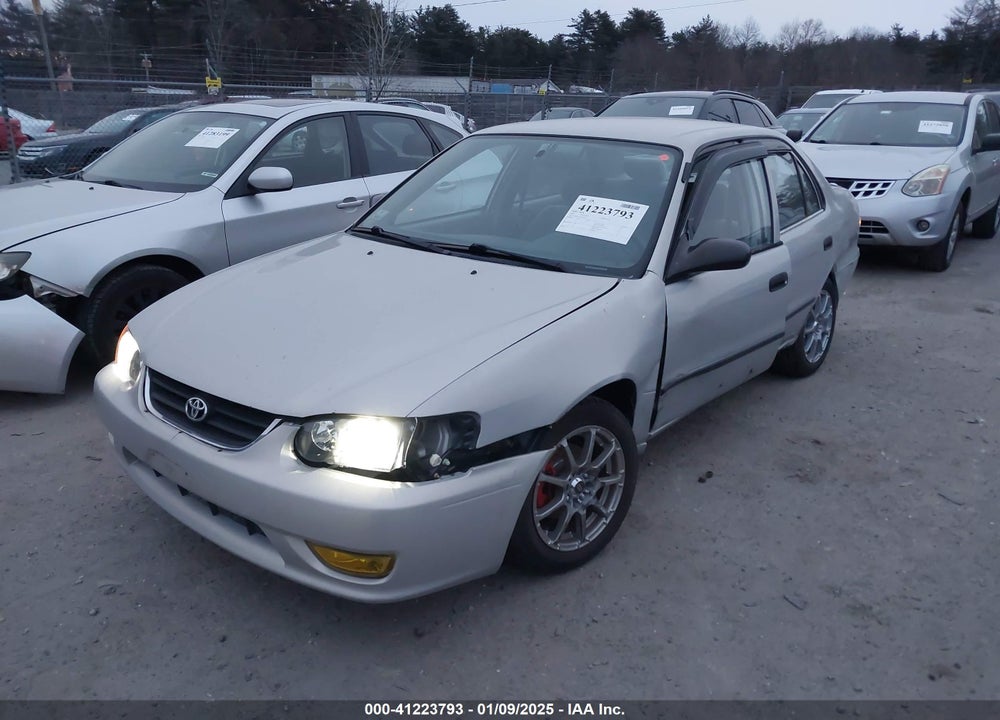 2002 TOYOTA COROLLA CE VIN: 2T1BR12E92C528111