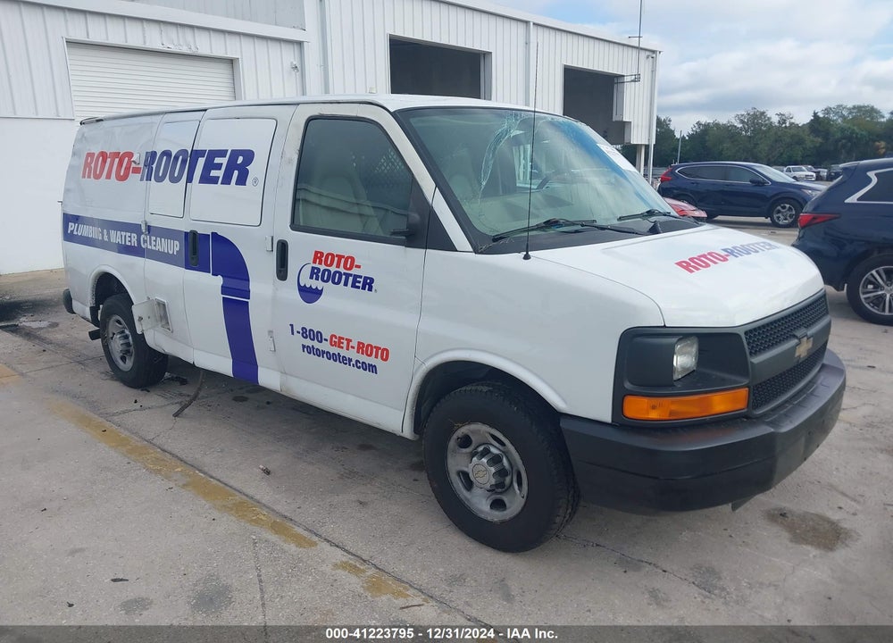 2007 CHEVROLET EXPRESS WORK VAN VIN: 1GCGG25V171175081