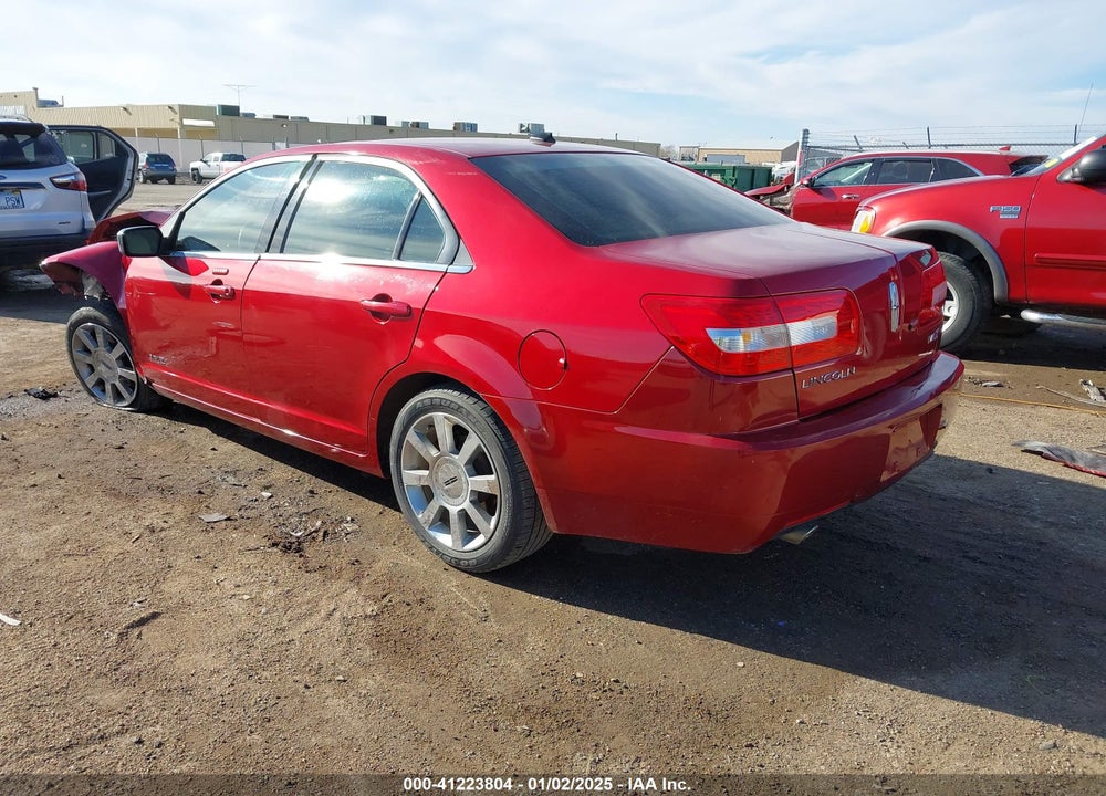 2007 LINCOLN MKZ VIN: 3LNHM26T47R671164