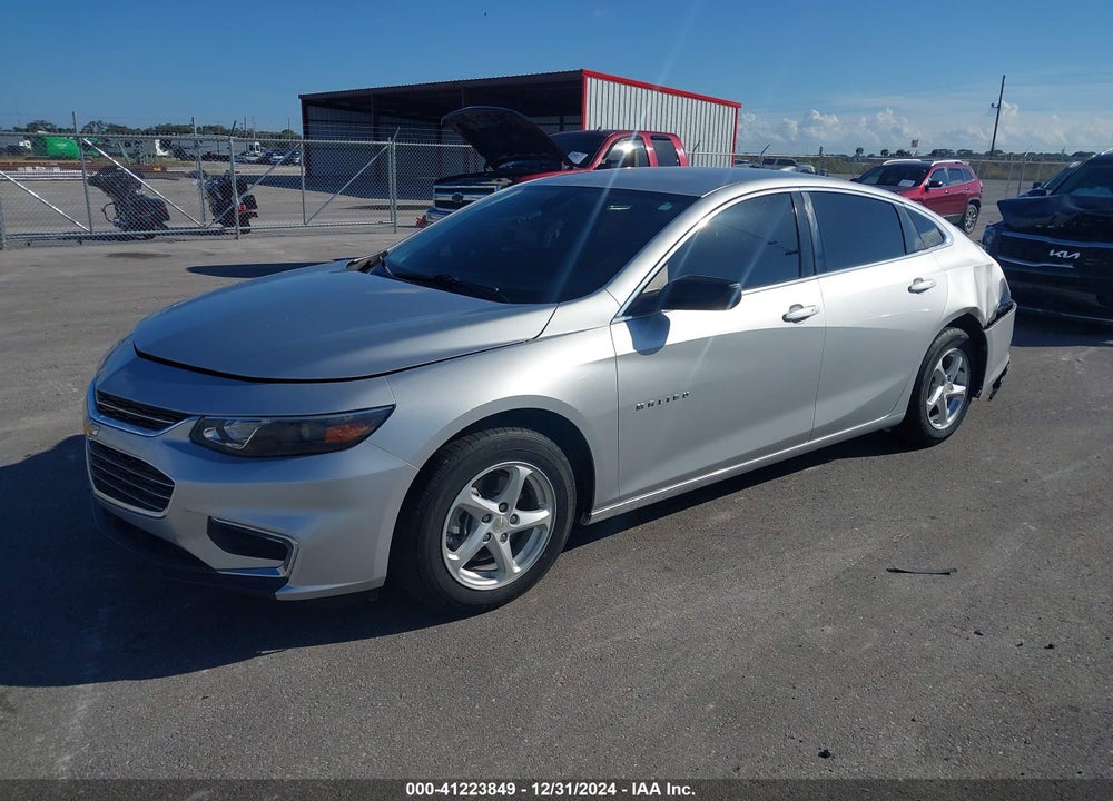 2016 CHEVROLET MALIBU LS VIN: 1G1ZB5ST3GF298890