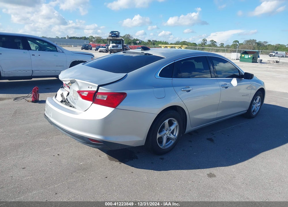 2016 CHEVROLET MALIBU LS VIN: 1G1ZB5ST3GF298890