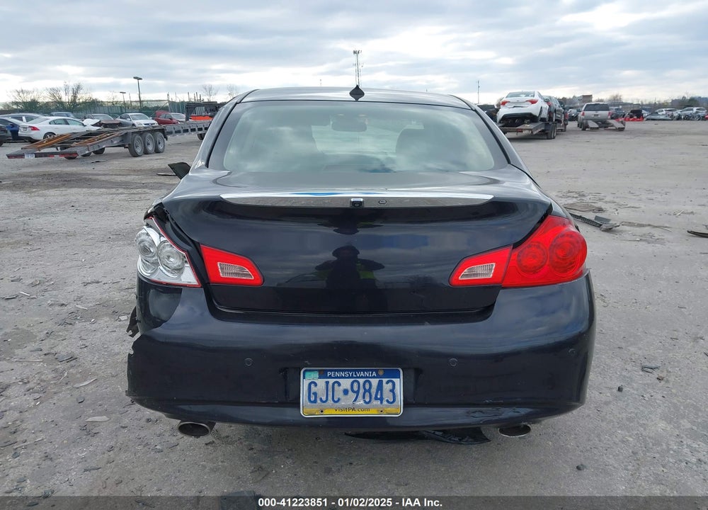 2013 INFINITI G37 VIN: JN1CV6AR6DM355383