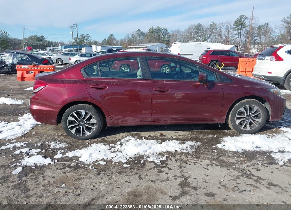 2014 HONDA CIVIC EX VIN: 2HGFB2F80EH523617