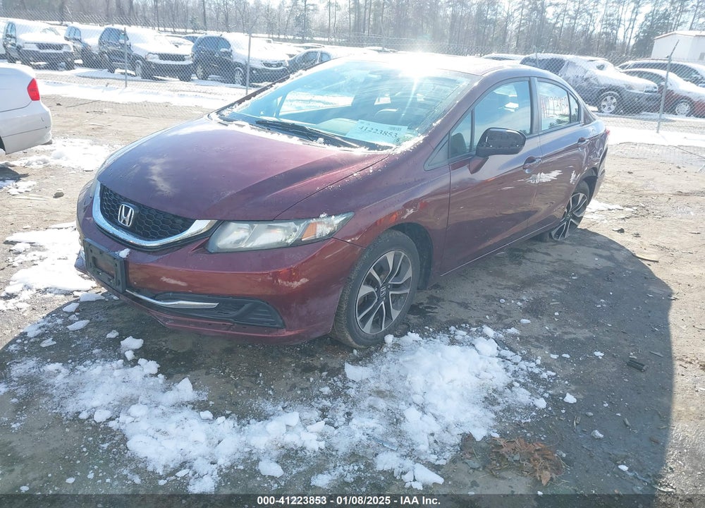2014 HONDA CIVIC EX VIN: 2HGFB2F80EH523617