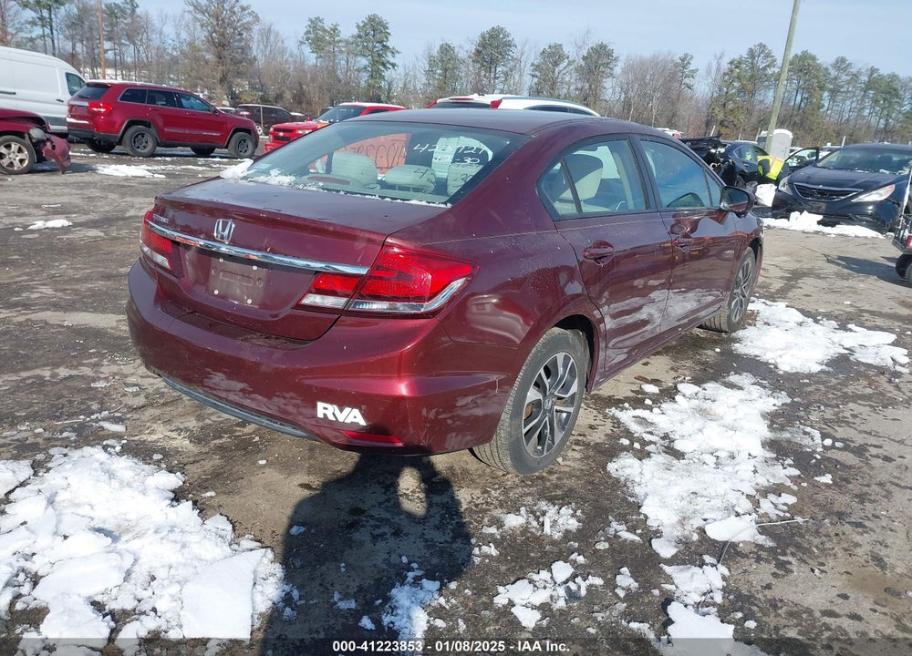 2014 HONDA CIVIC EX VIN: 2HGFB2F80EH523617