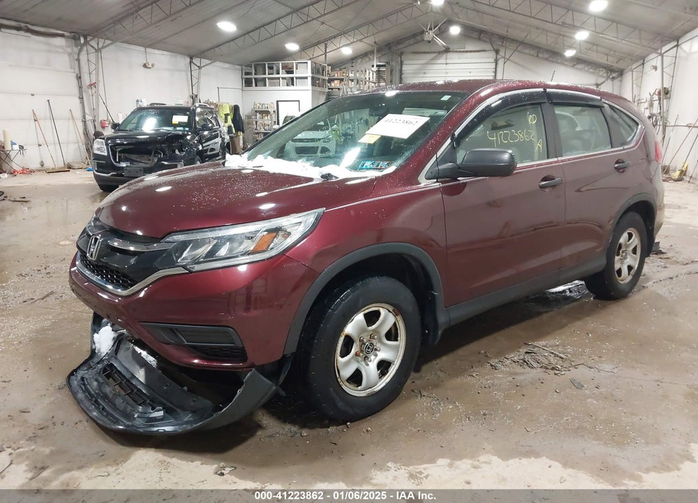 2015 HONDA CR-V LX VIN: 5J6RM4H33FL054086