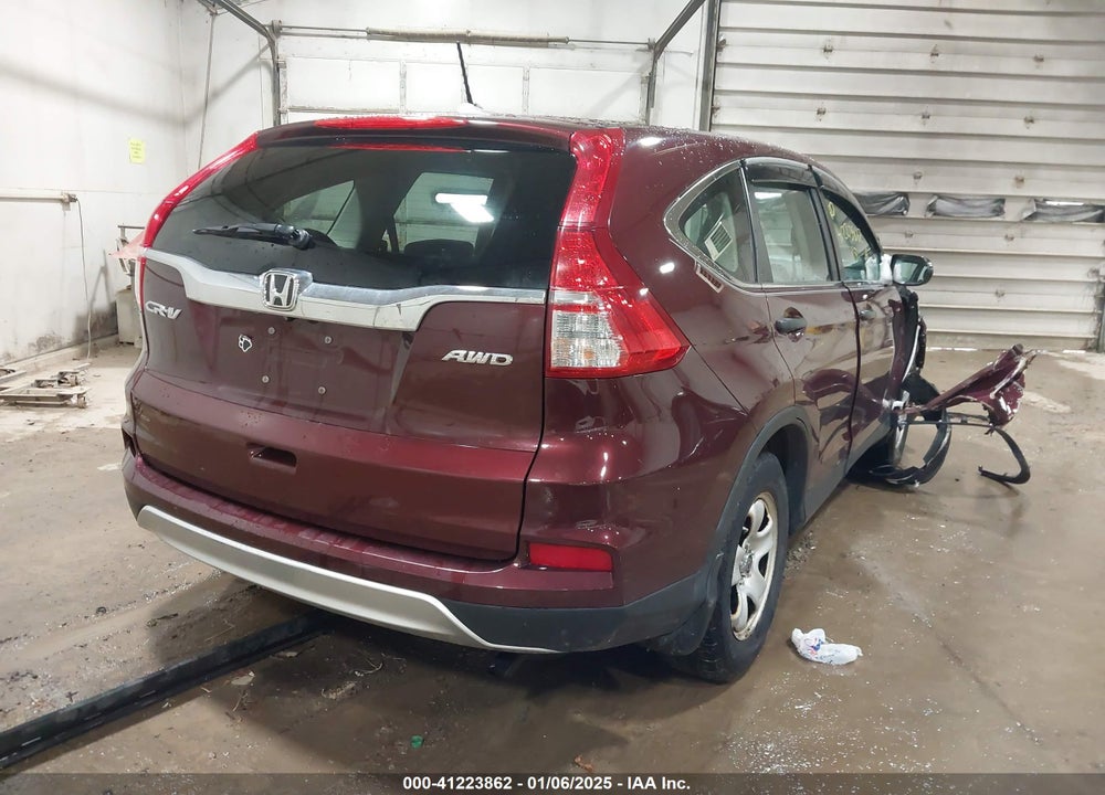 2015 HONDA CR-V LX VIN: 5J6RM4H33FL054086