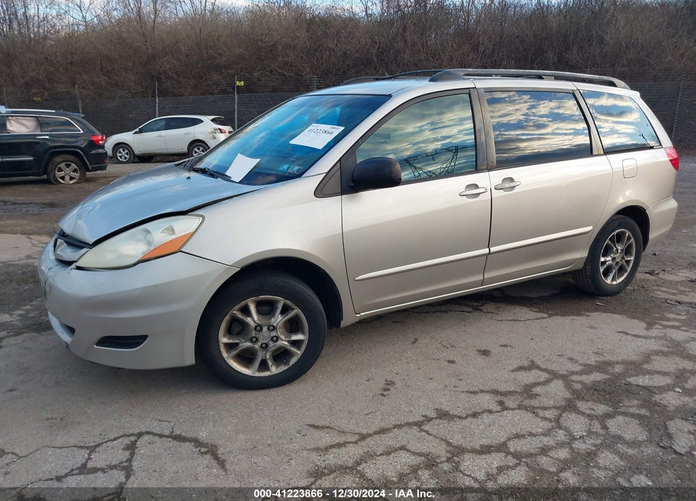 2006 TOYOTA SIENNA LE VIN: 5TDBA23C56S074771