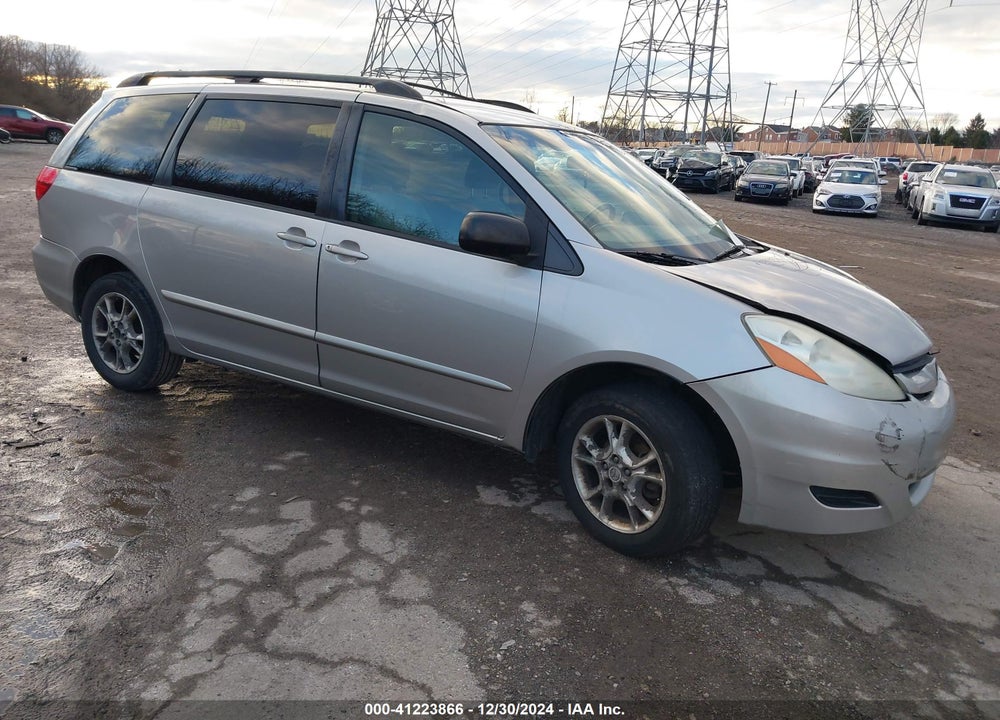 2006 TOYOTA SIENNA LE VIN: 5TDBA23C56S074771