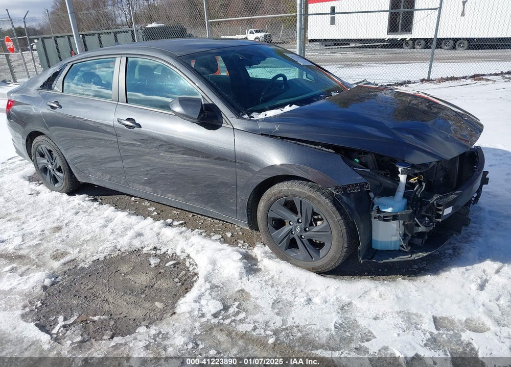 2021 HYUNDAI ELANTRA SEL VIN: 5NPLS4AG2MH051261