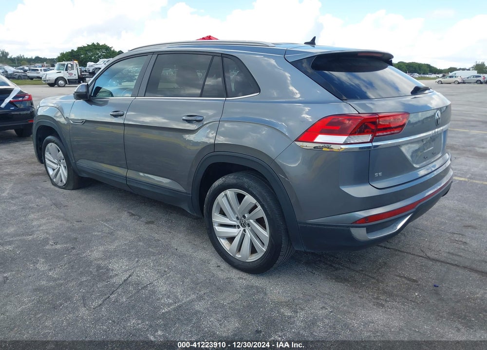 2021 VOLKSWAGEN ATLAS CROSS SPORT 2.0T SE W/TECHNOLOGY VIN: 1V2WC2CA0MC228844