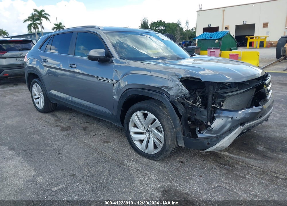 2021 VOLKSWAGEN ATLAS CROSS SPORT 2.0T SE W/TECHNOLOGY VIN: 1V2WC2CA0MC228844