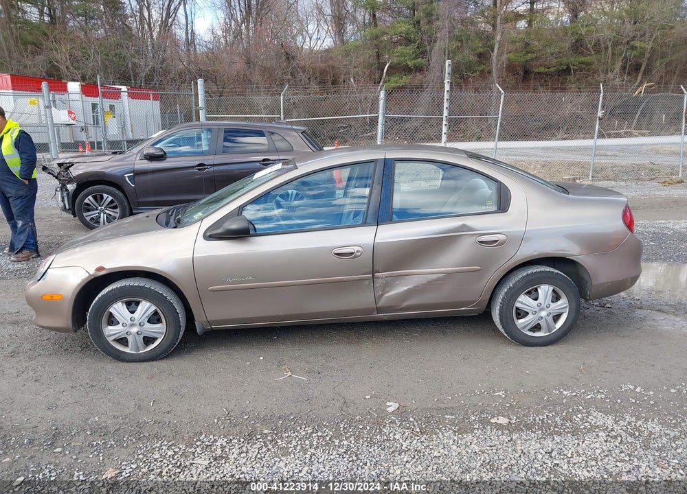 2000 PLYMOUTH NEON HIGHLINE VIN: 1P3ES46C5YD878357