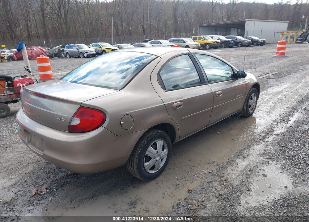 2000 PLYMOUTH NEON HIGHLINE VIN: 1P3ES46C5YD878357