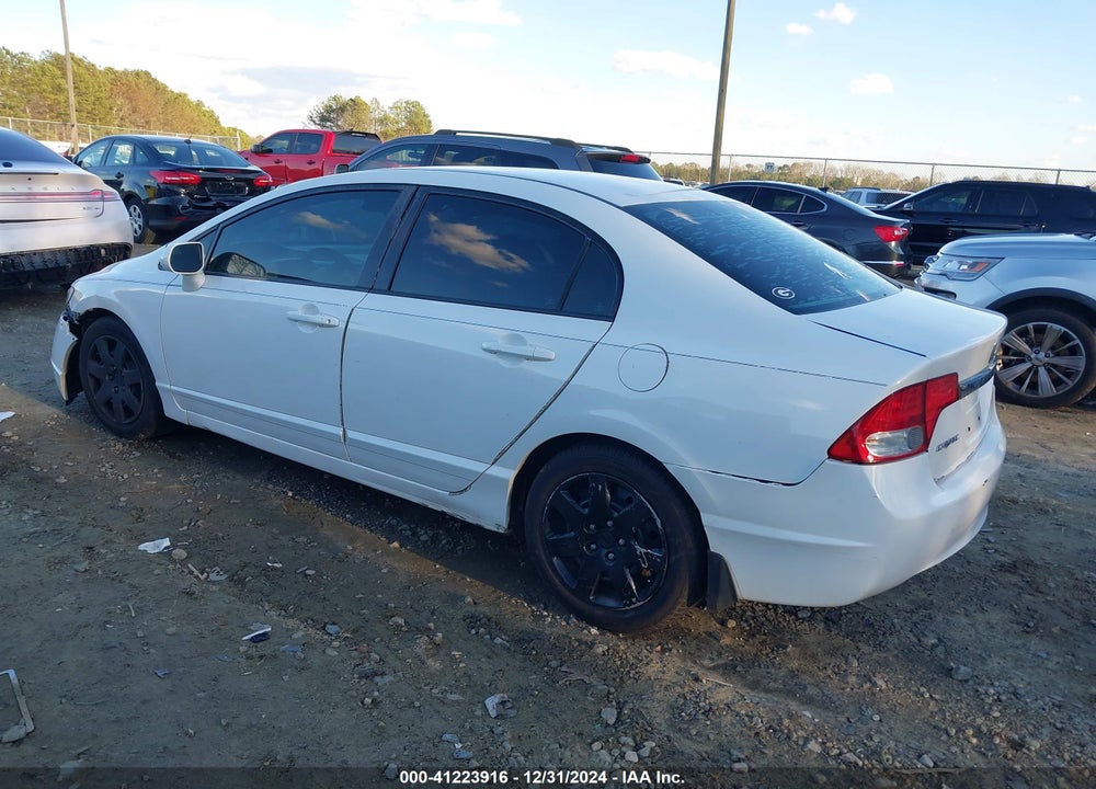 2010 HONDA CIVIC VIN: 2HGFA1F58AH566390