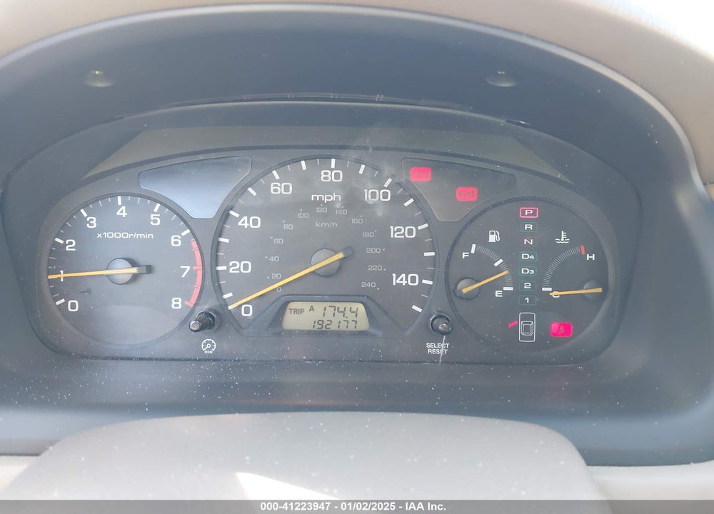 2002 HONDA ACCORD 3.0 EX VIN: 1HGCG16592A021218