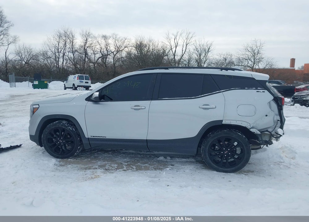 2022 GMC TERRAIN FWD SLE VIN: 3GKALMEV0NL256709